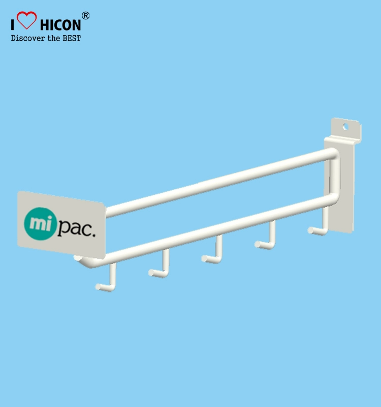 Phụ kiện hiển thị MI Pac Peg Hooks cho Slatwall Metal Display Hooks để bán lẻ