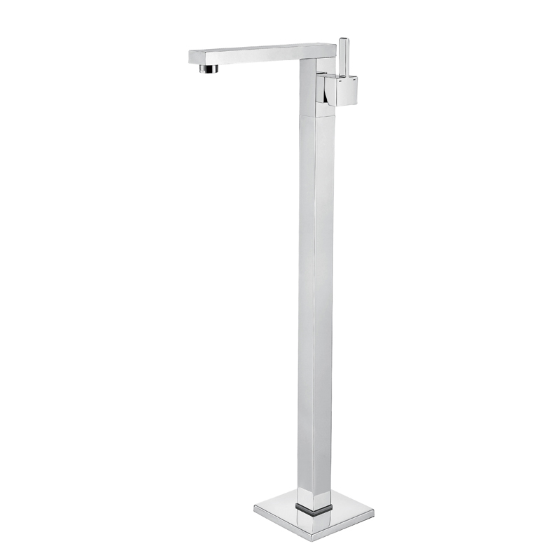 vòi đặt riêng cho phòng tắm hình khối chrome_chrome__đồng thau_bồn tắm_floor_mount_freestanding_taps_standarmatur_Badkraan Vrijstaand_NEUNAS_62122