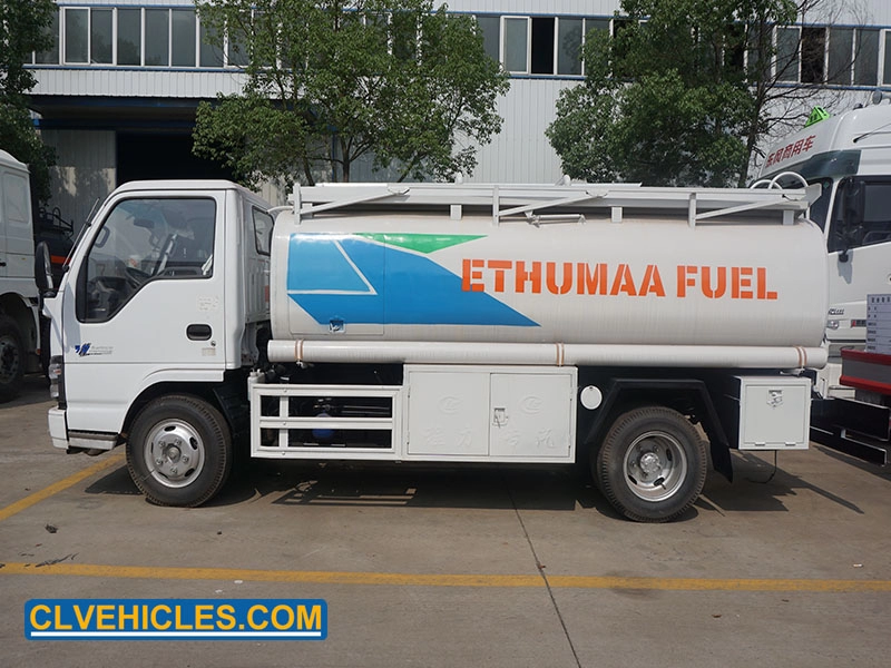 ISUZU 600P xe chở nhiên liệu 5000 lít