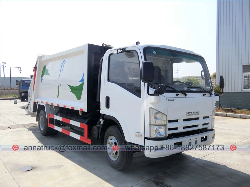 Xe tải ép rác 8cbm ISUZU