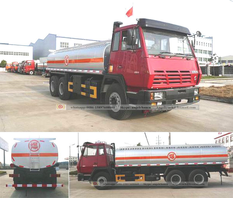 Xe tải chở dầu Shacman