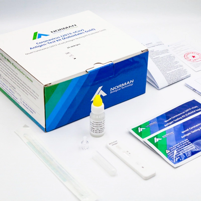 Bộ xét nghiệm kết hợp kháng nguyên 2019-nCoV/Flu A/B (Keo vàng)