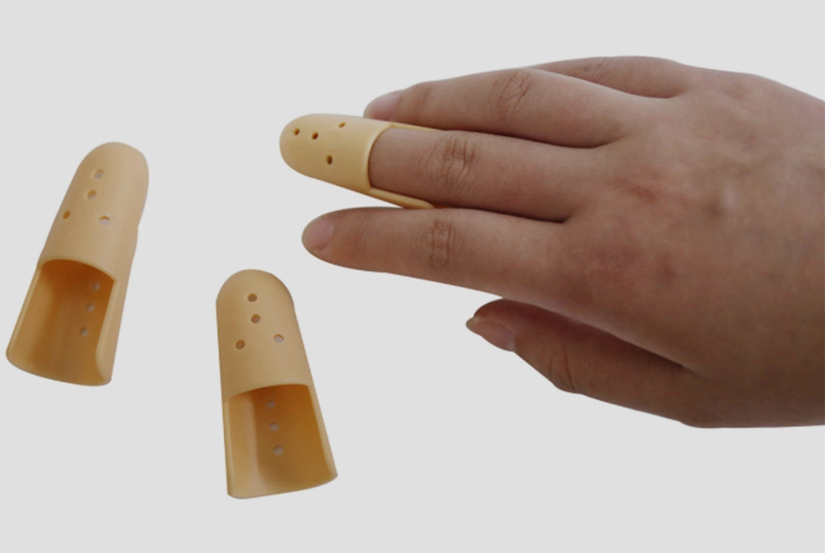 Y tế và thoáng khí Stack Nẹp ngón tay bằng nhựa cứng với bảy kích cỡ