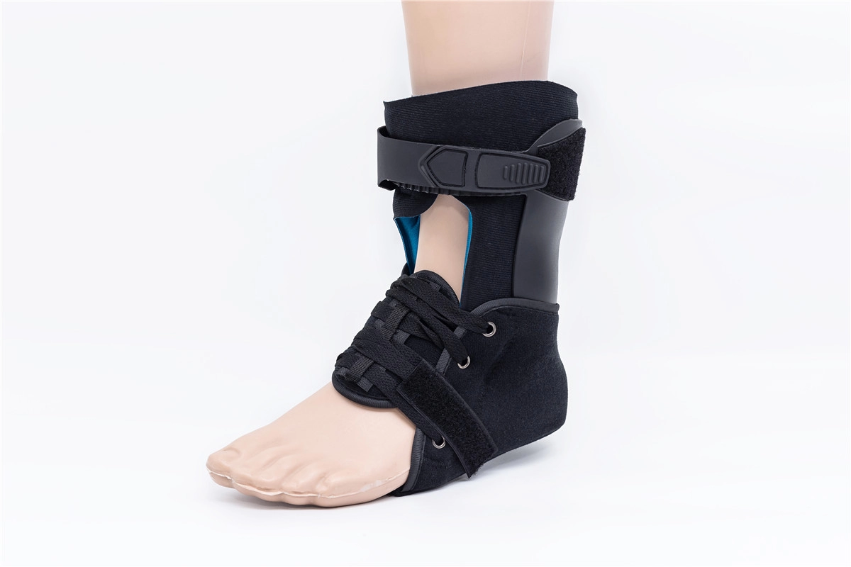 Có thể điều chỉnh giá đỡ chân AFO ngắn ở mắt cá chân và nẹp để ổn định chi dưới hoặc phục hồi chức năng giảm đau