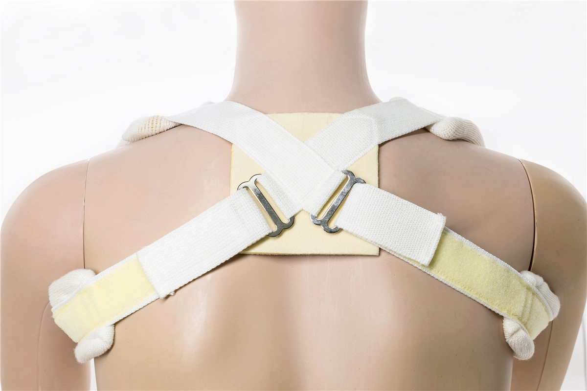 Nẹp chống gãy xương đòn hoặc dây đai chỉnh tư thế hình số 8 cho Gãy cổ xương đòn