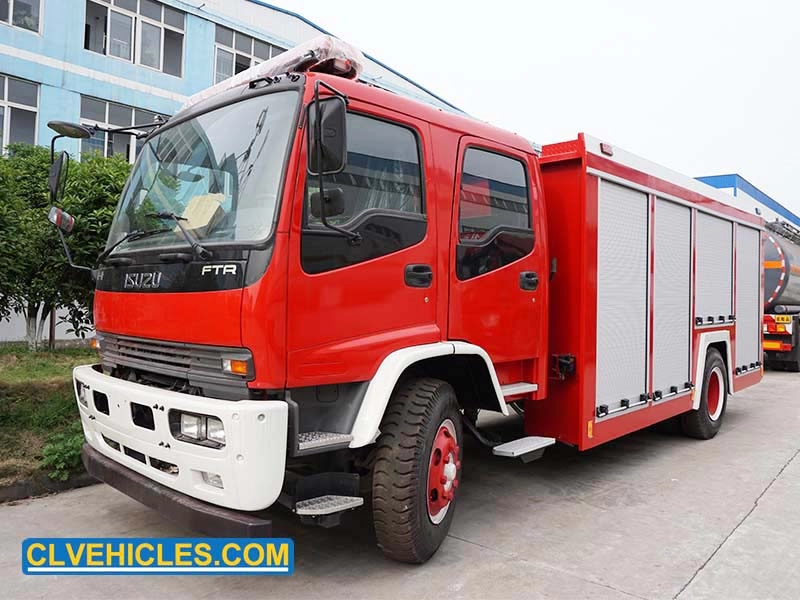 ISUZU 6000 lít xe tải thiết bị cứu hỏa