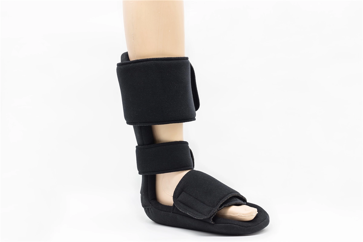 Nẹp ban đêm đệm 90 độ chỉnh hình Nẹp chân với vỏ lõi cứng chống viêm gân Achilles Plantar