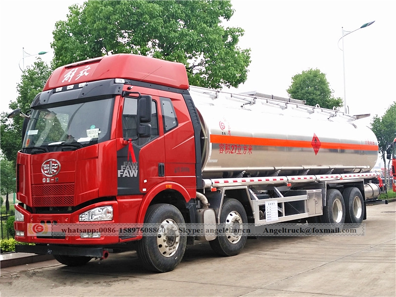 Xe tải dầu diesel nhôm hạng nặng 8x4 27 cbm FAW