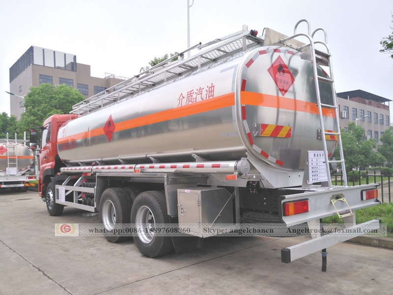 Aluminium petrol fuel truck