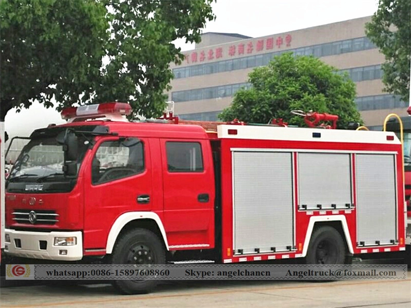 Xe cứu hỏa bồn nước cỡ nhỏ 4 m3 Dongfeng