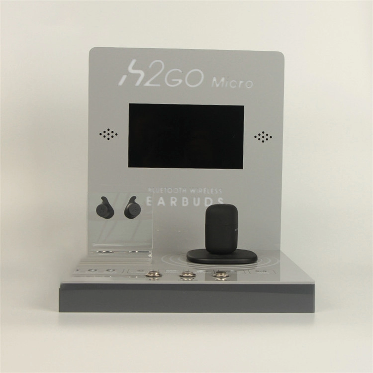 Giá màn hình tai nghe LCD nhà máy tùy chỉnh acrylic Giá màn hình tai nghe Bluetooth