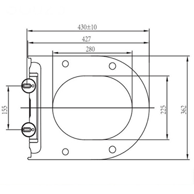 uf nắp đậy bồn cầu