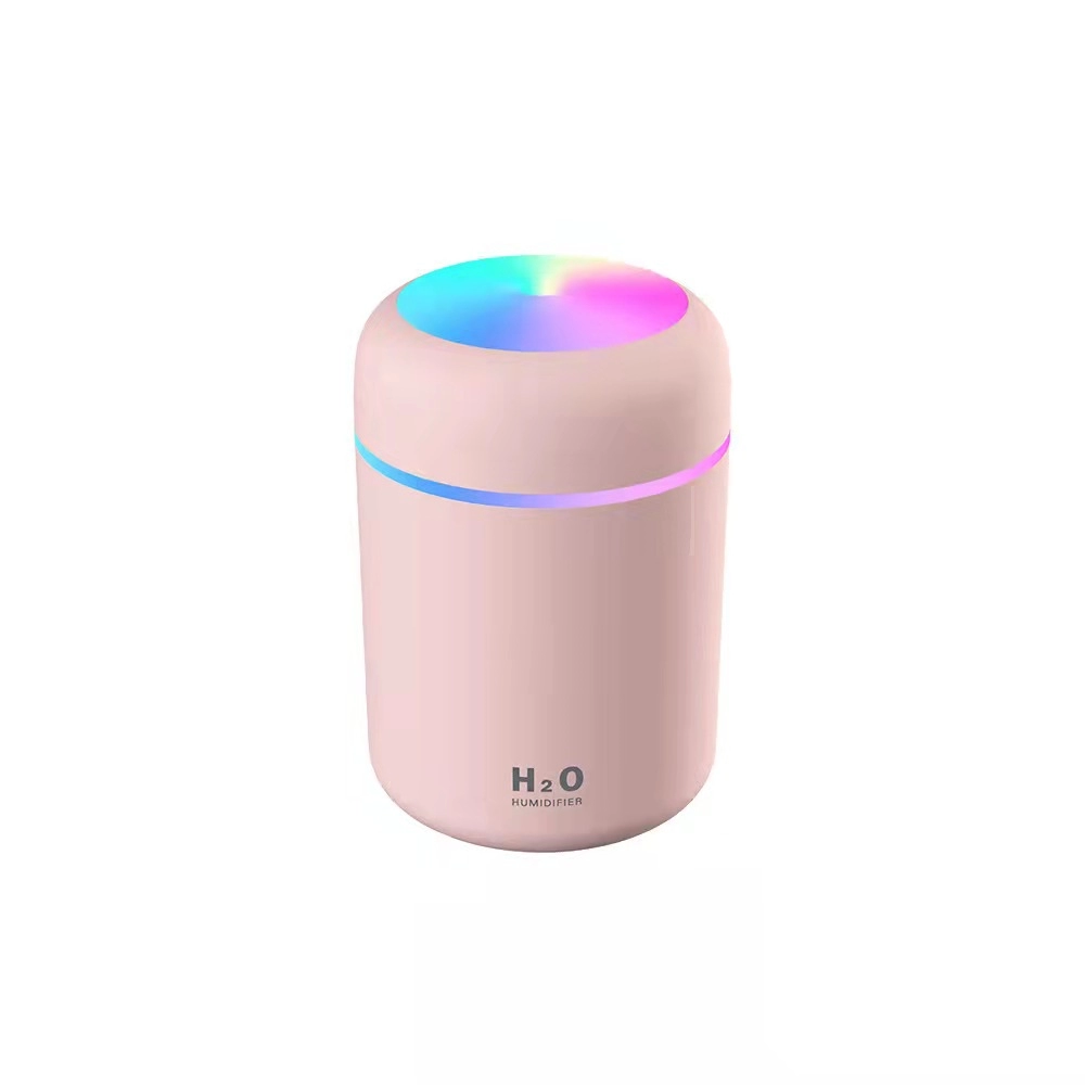 Máy khuếch tán tinh dầu tạo ẩm mini đầy màu sắc di động USB 300ml