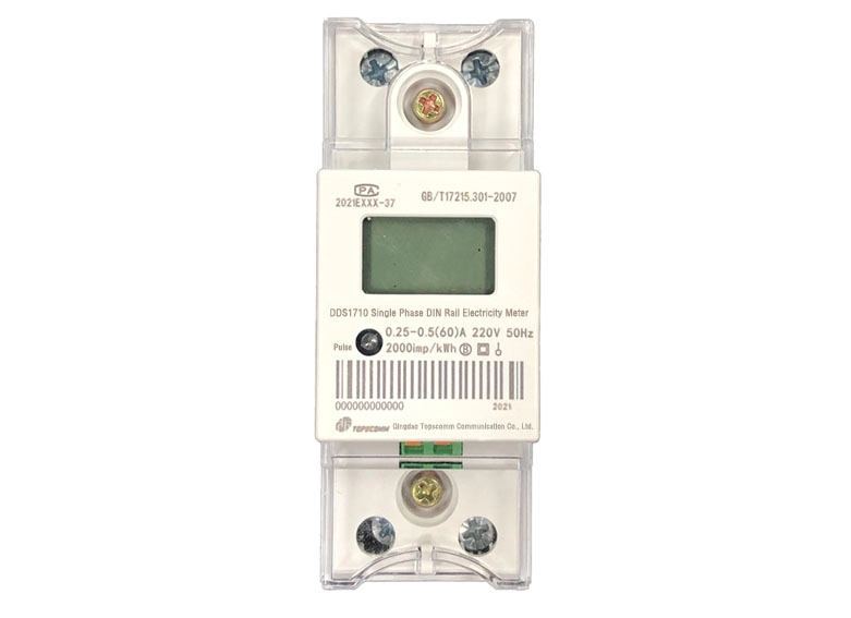 Đồng hồ đo điện DIN Rail một pha DDS1710