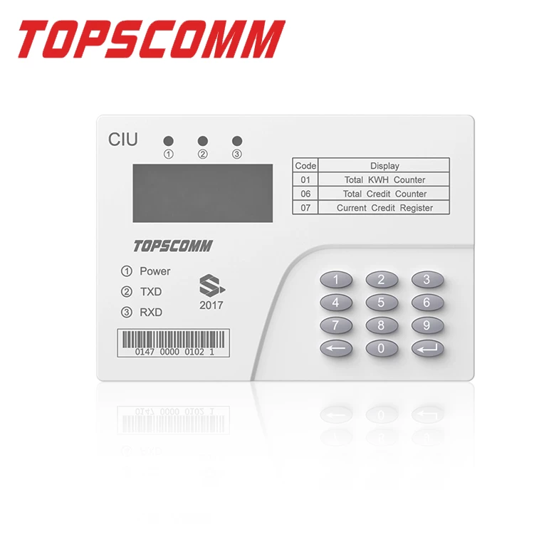 Thiết bị điều khiển và màn hình bàn phím TC103 dành cho người tiêu dùng (CIU)