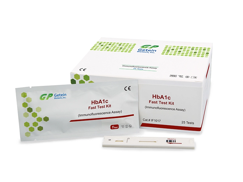 Bộ xét nghiệm nhanh HbA1c (Xét nghiệm miễn dịch huỳnh quang)