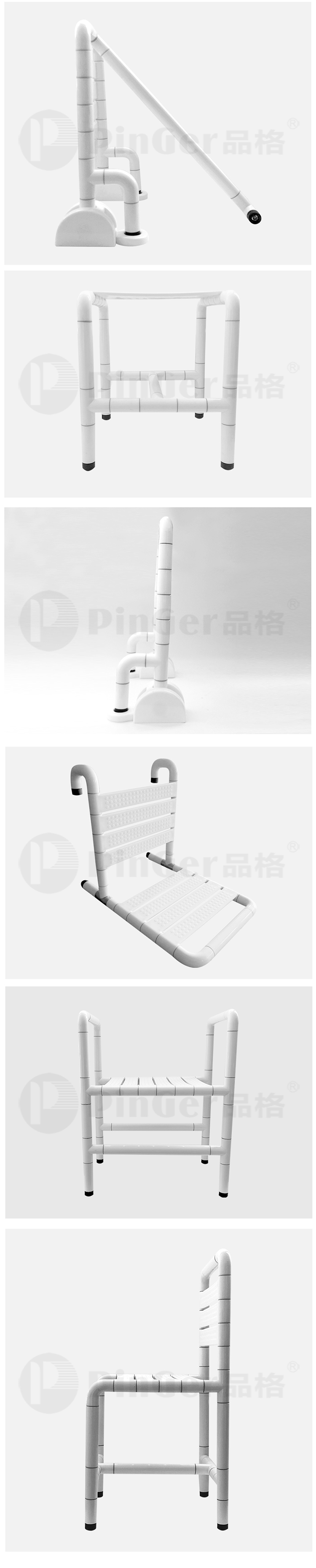 Ghế tắm nylon chống trượt an toàn cho người cao tuổi cho bồn tắm