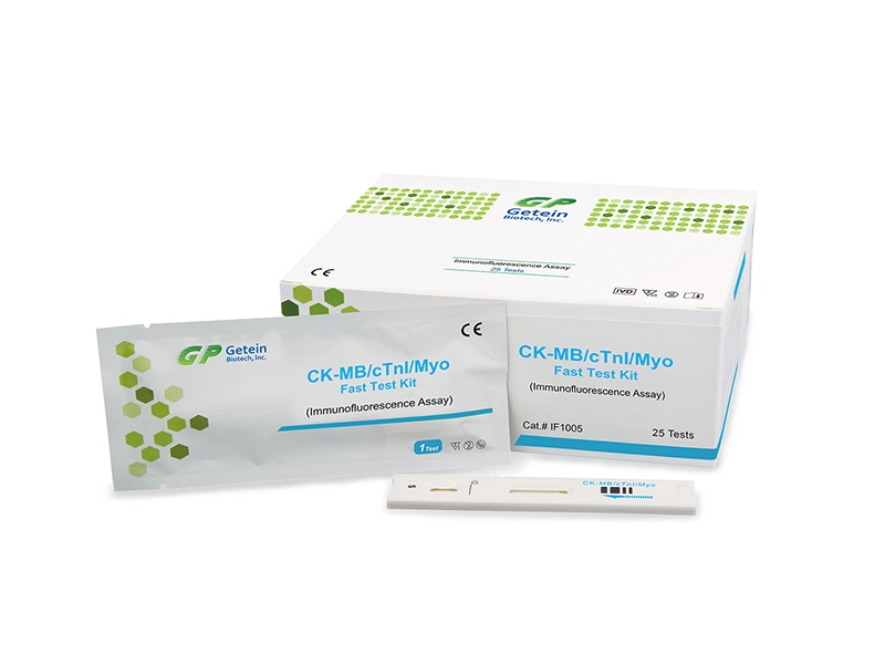 Bộ xét nghiệm nhanh CK-MB / cTnI / Myo (Xét nghiệm miễn dịch huỳnh quang)
