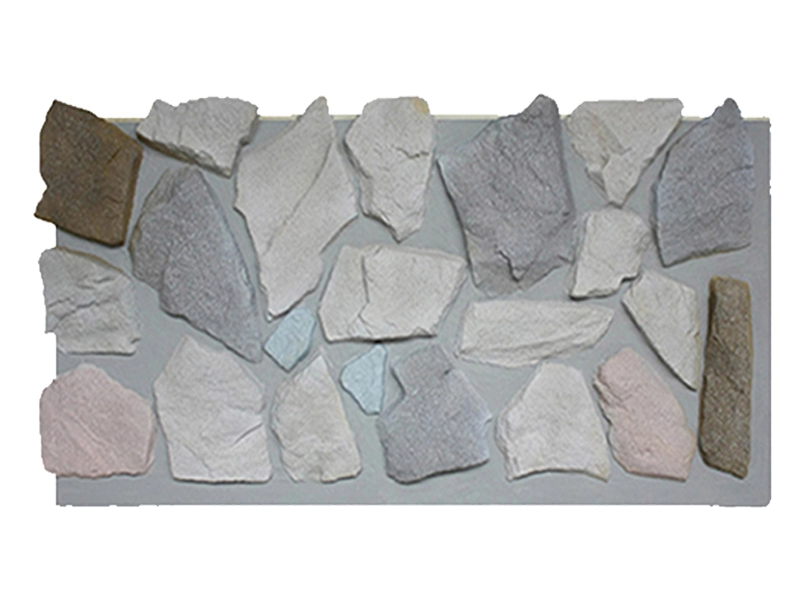 Tấm tường giả đá trang trí polyurethane 3D