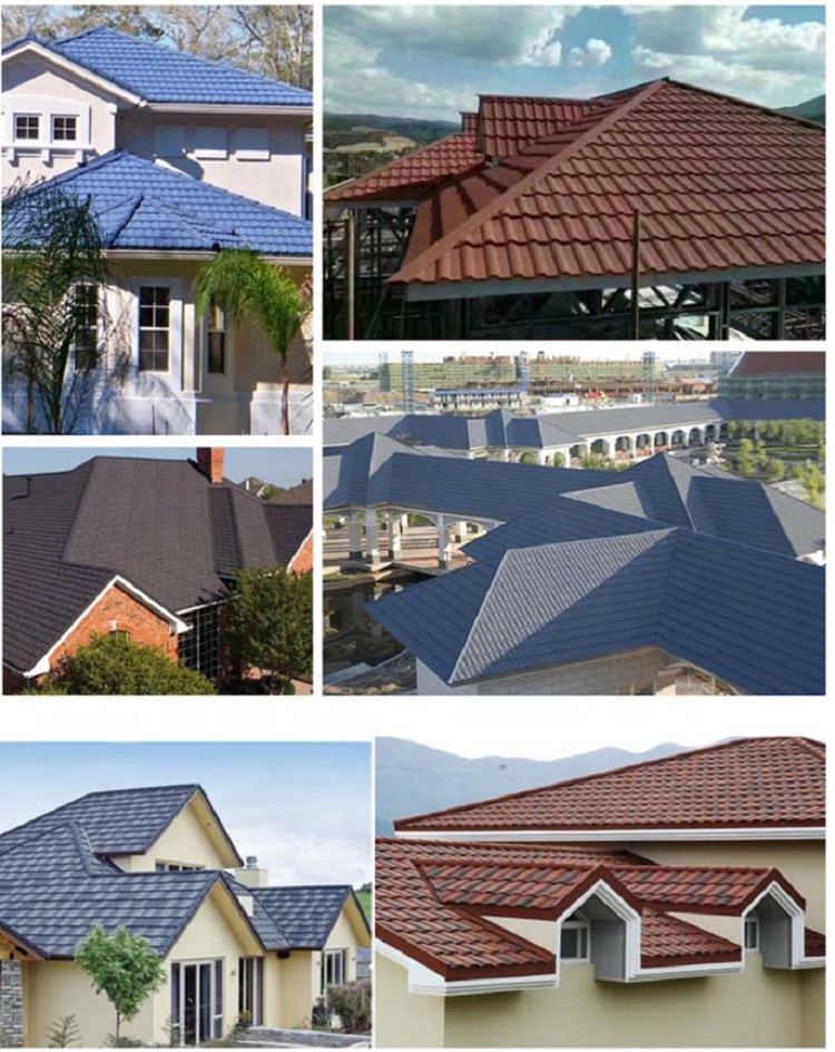 Stone Coated Steel Roofs Application