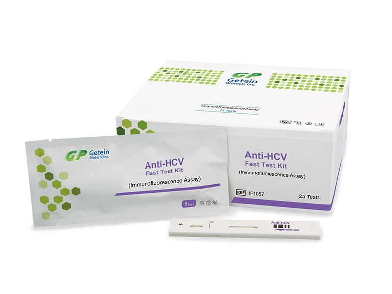 Bộ xét nghiệm nhanh Anti-HCV (Xét nghiệm miễn dịch huỳnh quang)