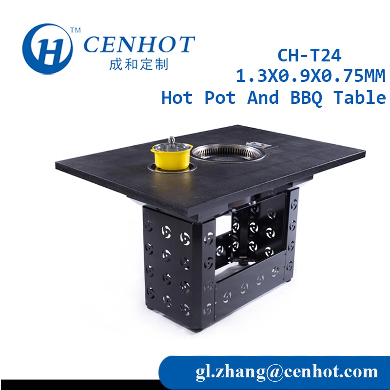 Nhà cung cấp bán lẩu và bàn nướng bằng kim loại vuông CH-T24 - CENHOT
