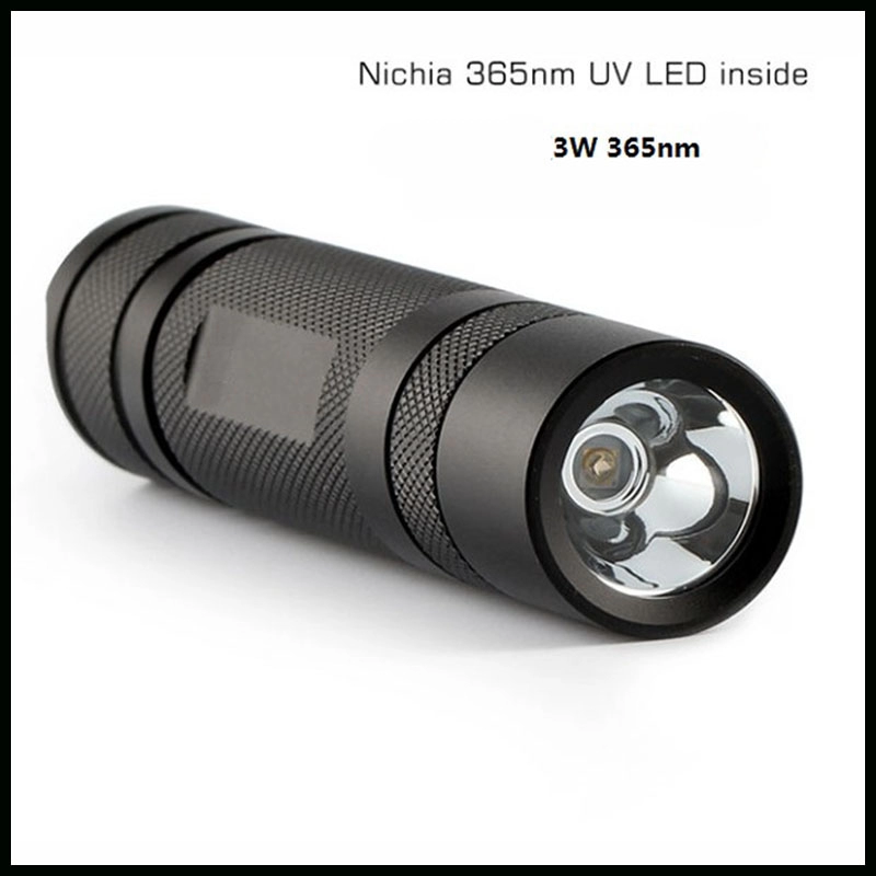 Đèn pin UV LED NICHIA 365nm 3W