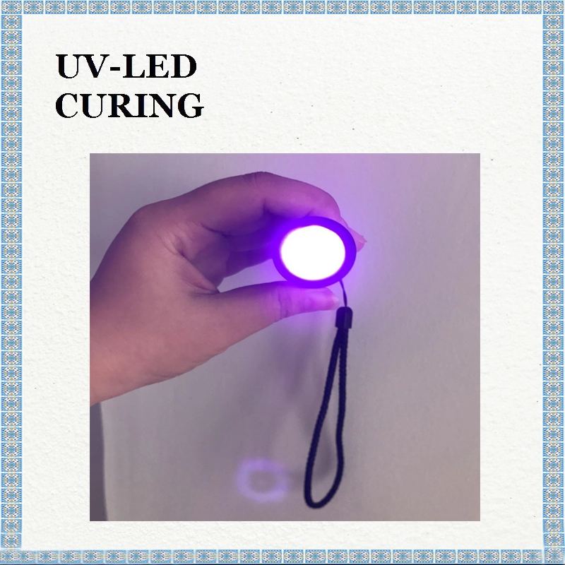 Bên trong Hàn Quốc 3W UV LED UV365nm Đèn pin UV để phát hiện rò rỉ kiểm tra huỳnh quang