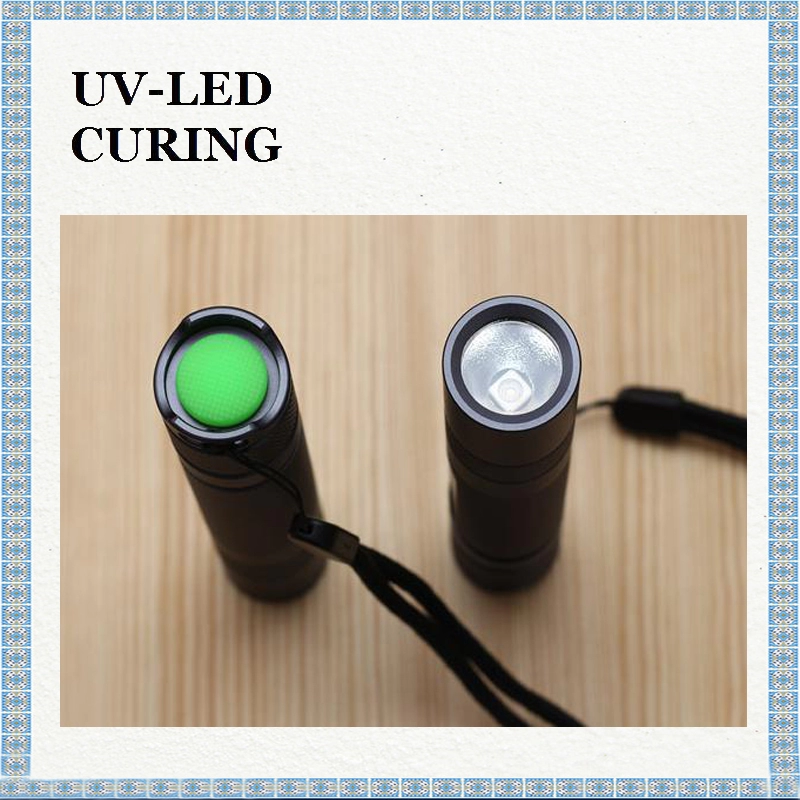 Đèn pin UV LED 365nm Đèn pin phát hiện huỳnh quang UV chuyên nghiệp