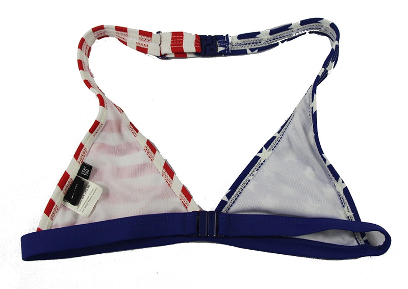 Kid Girls Flag American Bộ bikini dây tam giác