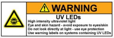 Đèn LED UV hiệu suất cao Chip LED UV