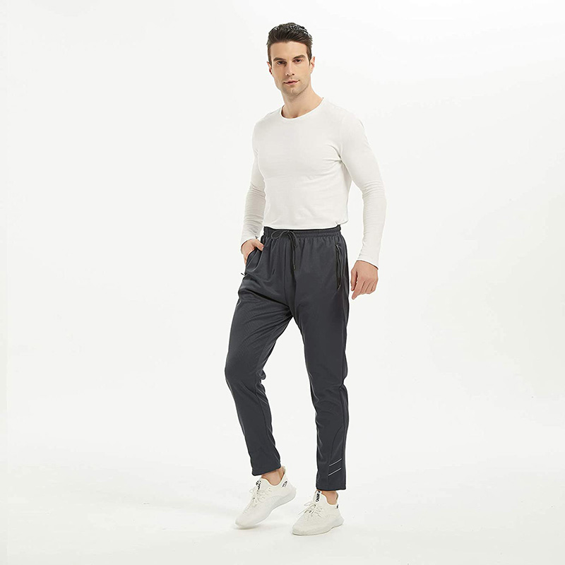 grey Athletic Running Pants