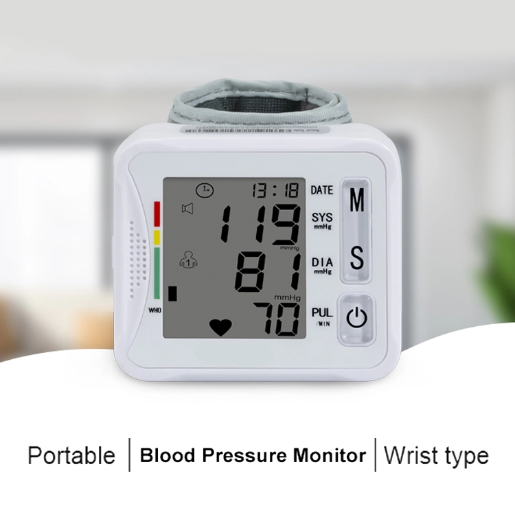 Máy đo huyết áp kỹ thuật số cổ tay máy đo huyết áp