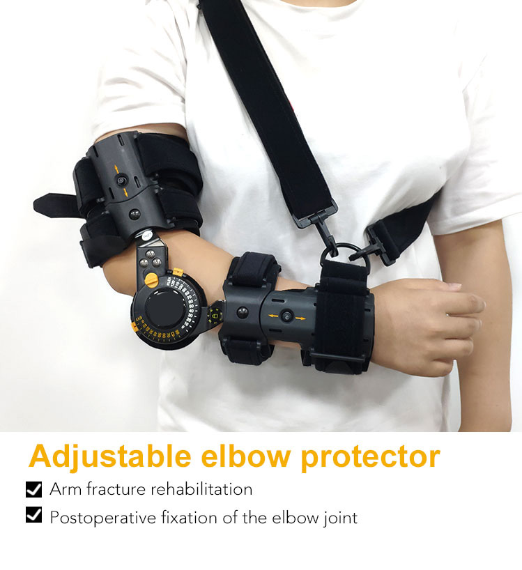 hinged knee brace