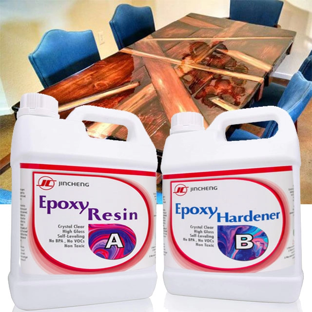 3 Gallon Thủy tinh lỏng Epoxy Resin trong suốt Nhựa đúc Nhà cung cấp Epoxy cho gỗ Apoxy Resin Epoxy