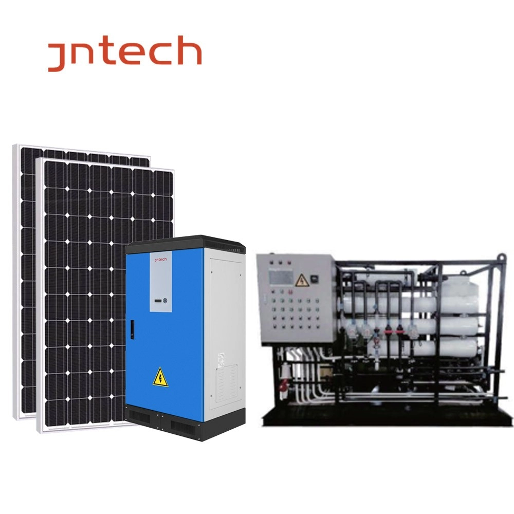 Hệ thống xử lý nước lợ bằng năng lượng mặt trời JNTECH làm sạch nước lợ