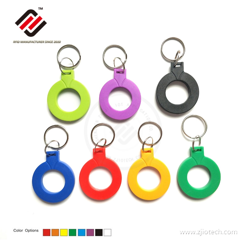 Hình dạng bánh rán FM11RF08 MF1K 13,56MHz HF RFID Keyfob