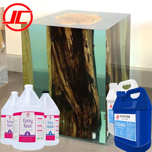 đổ sâu lớp đá trong suốt như pha lê epoxy nhựa keo và chất làm cứng gallon giá thiết lập cho áo đá thuyền epoxy nhựa gỗ đúc bàn