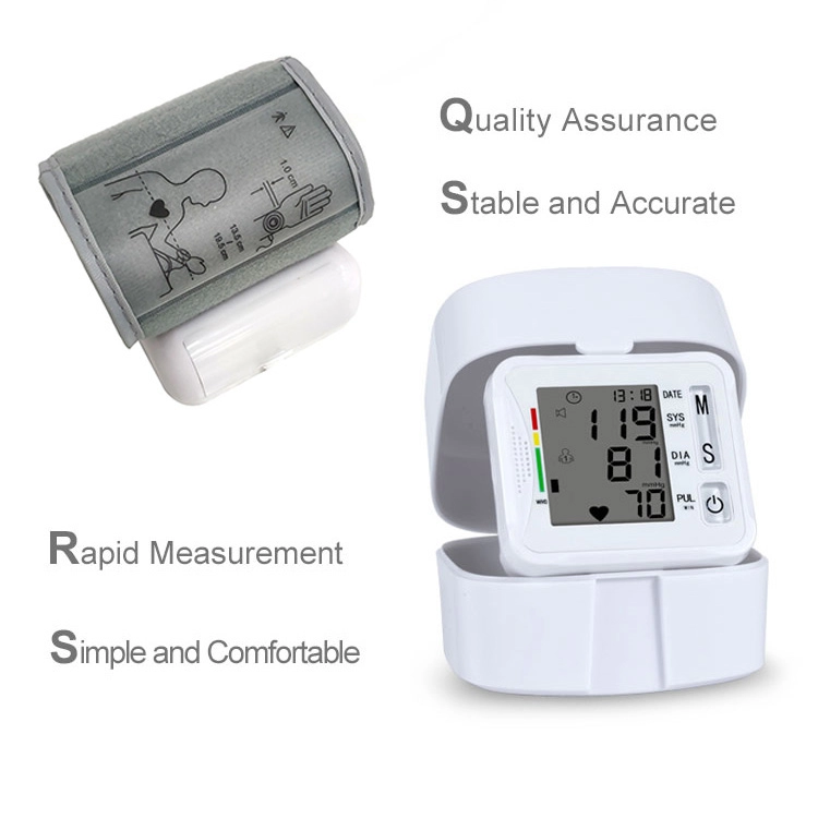 Máy đo huyết áp kỹ thuật số cổ tay máy đo huyết áp