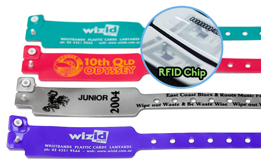 Uhf Softer Pvc Rfid Wristband 