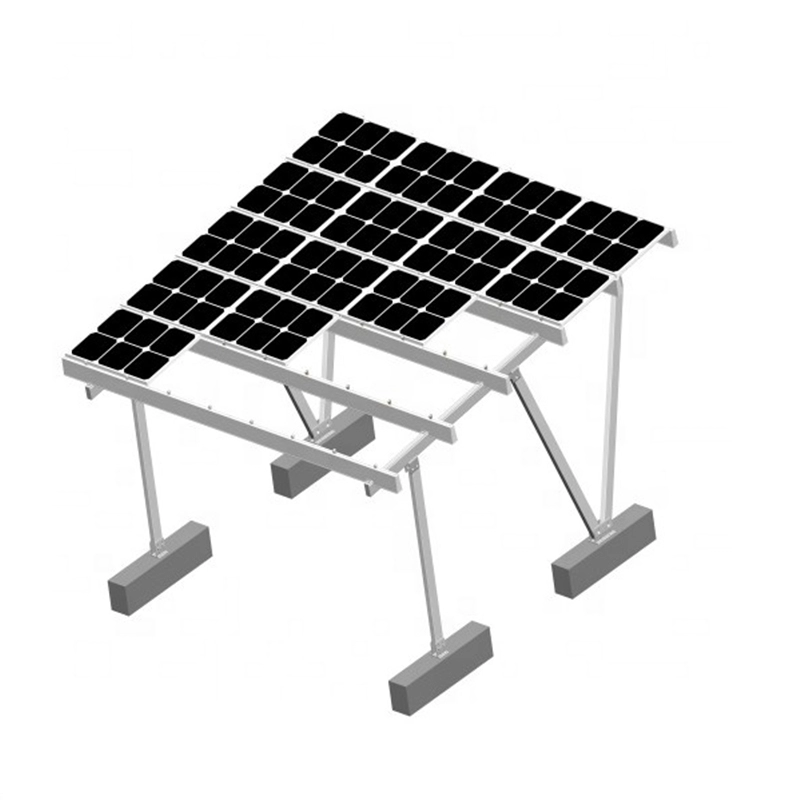 Cấu trúc lắp đặt cổng chở hàng bằng năng lượng mặt trời bằng nhôm dân dụng