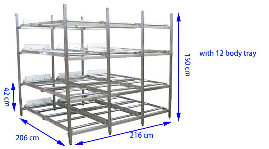 mortuary racking