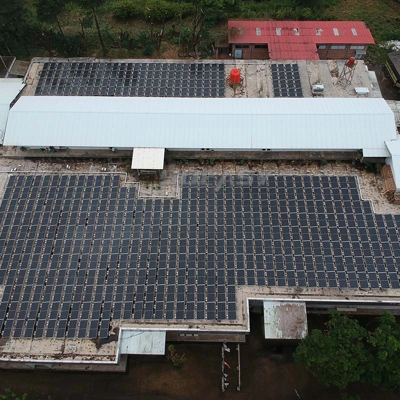 giá rẻ cấu trúc chấn lưu pv năng lượng mặt trời trên mái nhà