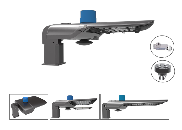 Shoebox model street light