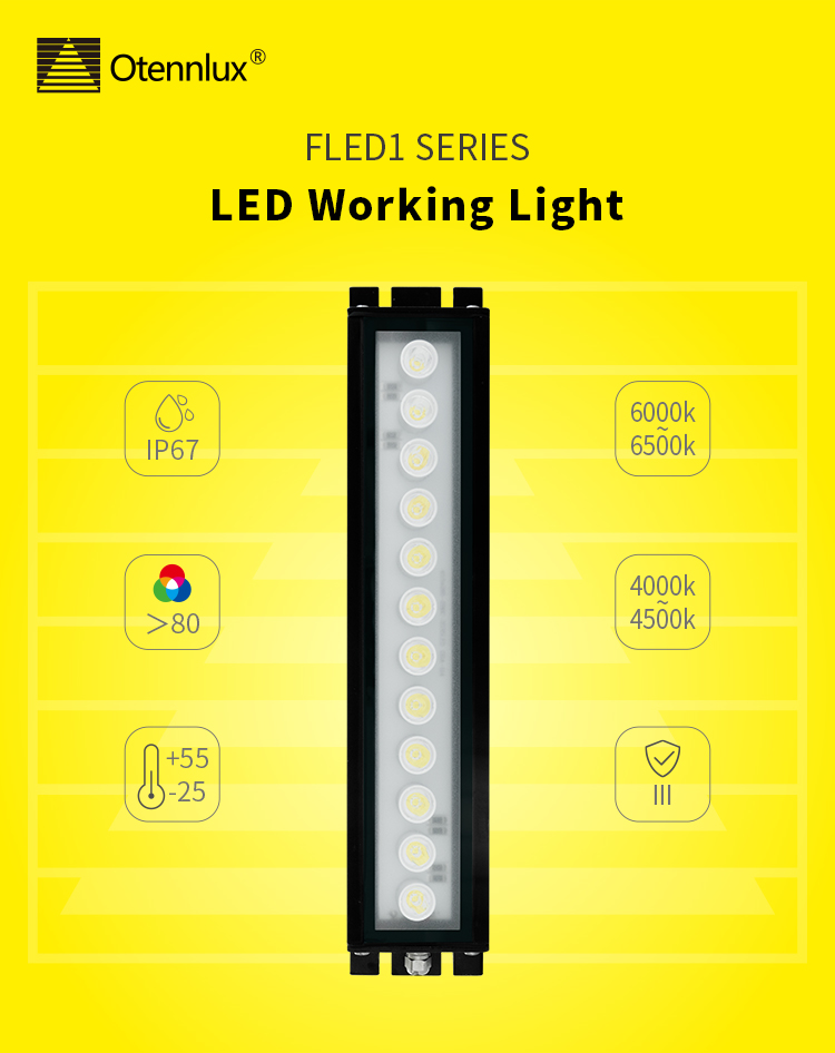 IP67 cnc machine tools tube lamp