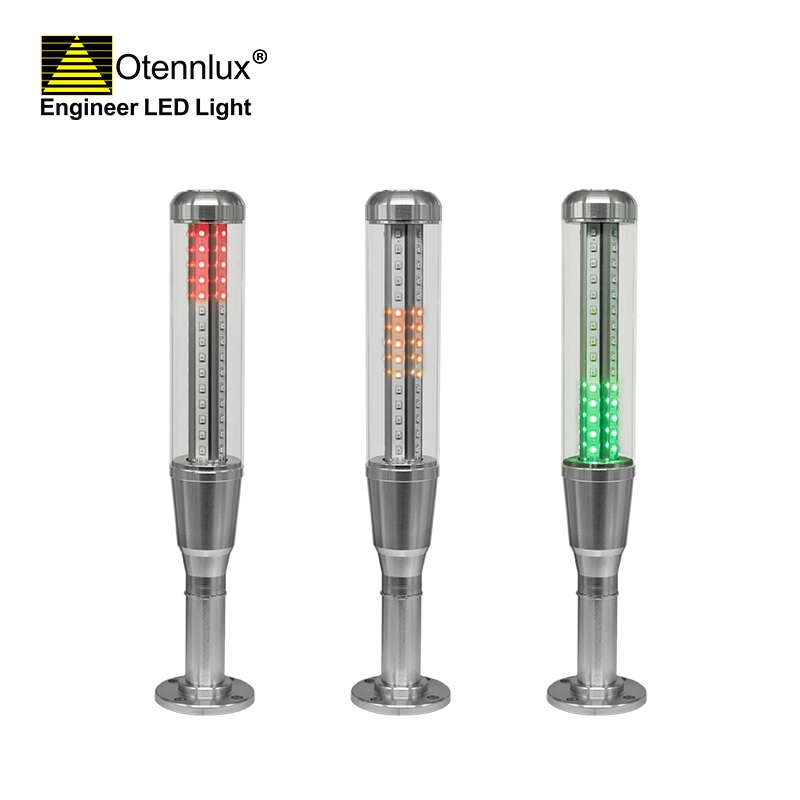 OMJ1-301 24v công nghiệp thẳng dài đế CNC Tín hiệu đèn LED