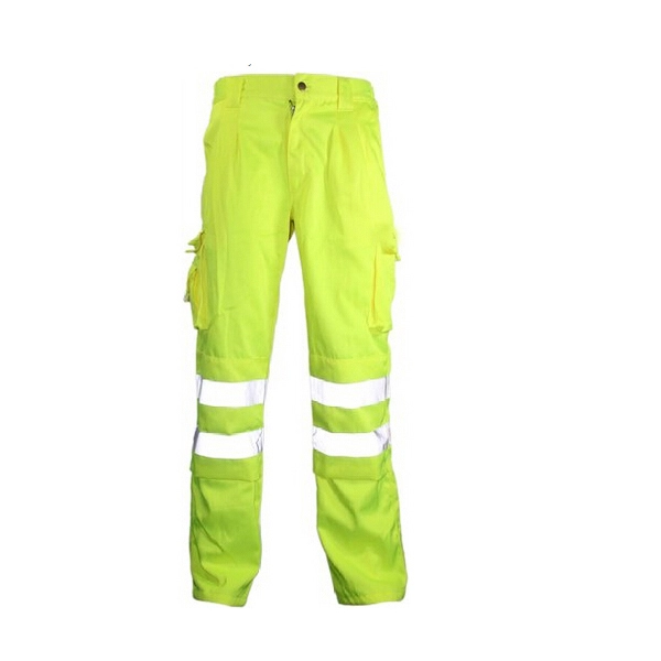 Quần dài làm việc Hi Vis không thấm nước phản quang của nam giới