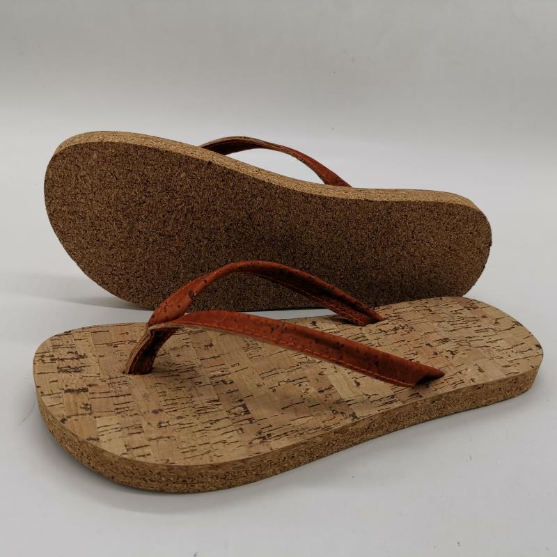  Beach Cork sole sandals ECO-friendly Thong Sandal Mens