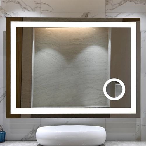 Gương phòng tắm có đèn LED với độ phóng đại 5x
