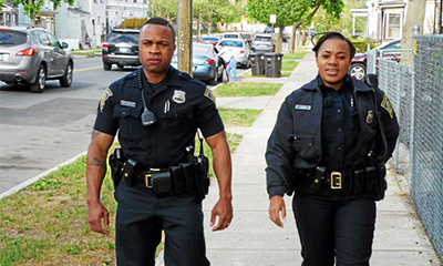 Thắt lưng tiện ích của cảnh sát màu đen